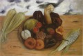 大地の果実 フリーダ・カーロの静物画の装飾
